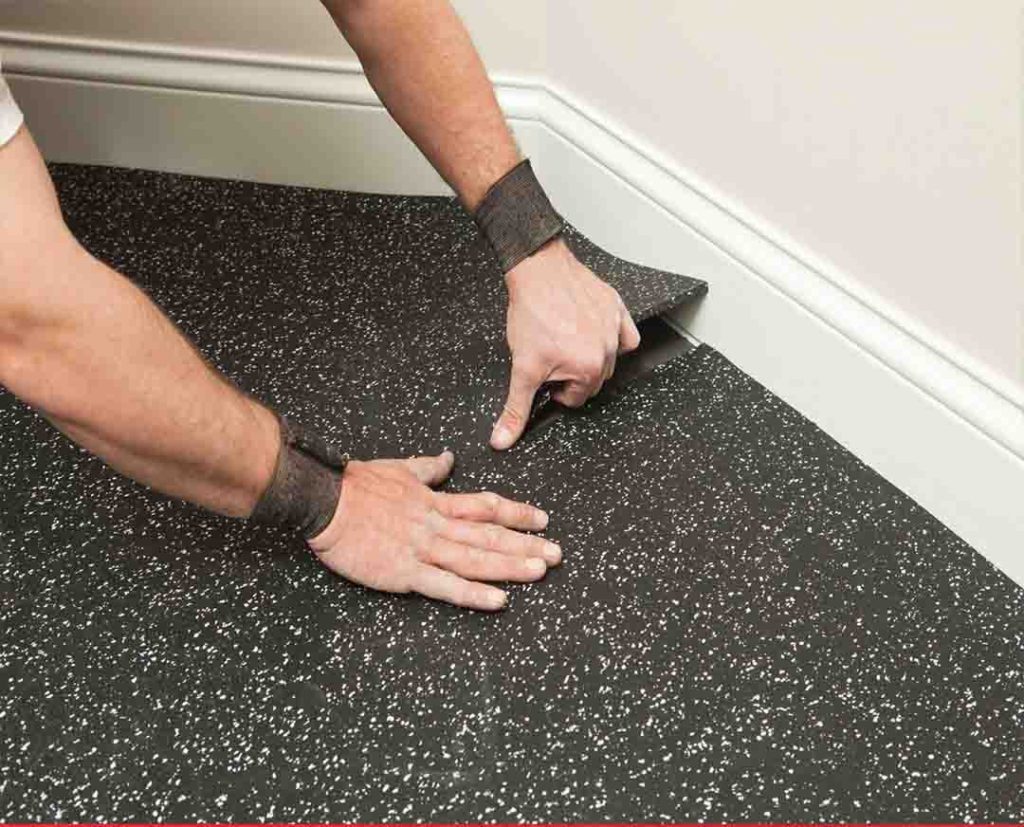 Rubber Flooring Fixing And Installation Abu Dhabi