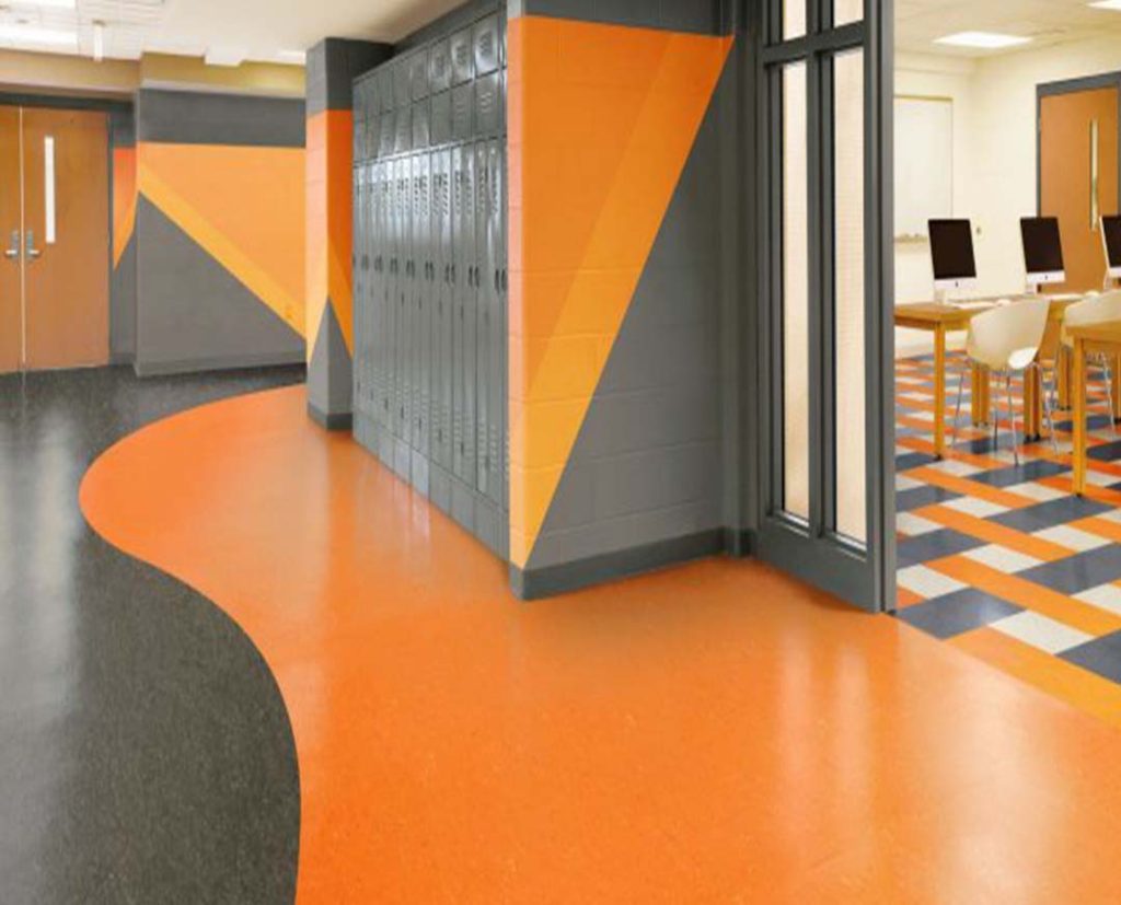 Office Linoleum Flooring Abu Dhabi