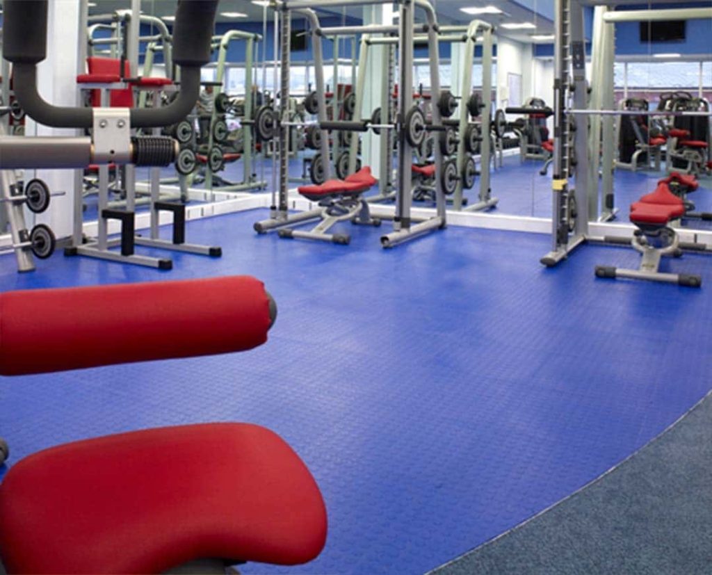 Rubber Gym Flooring Rolls in Abu Dhabi