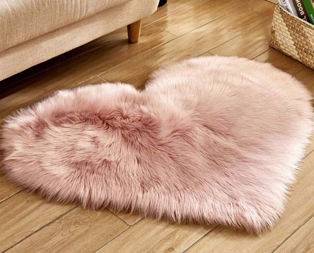 fur non slip bedroom rugs