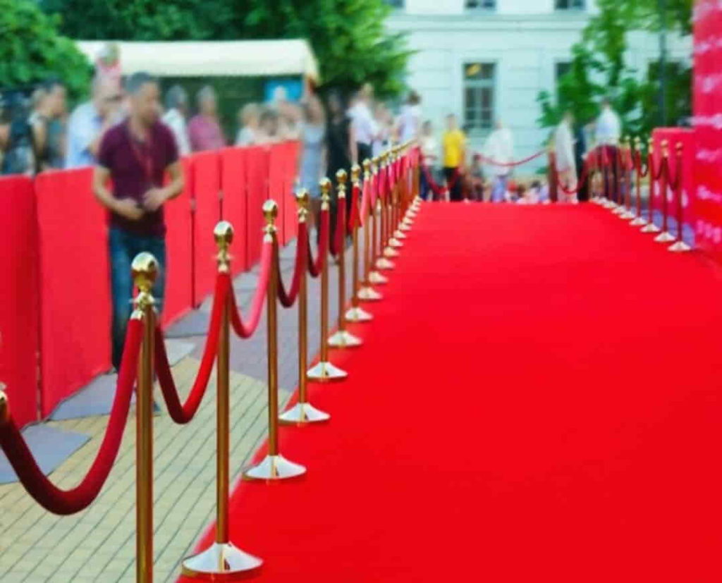 Red Carpet for Event Abu Dhabi