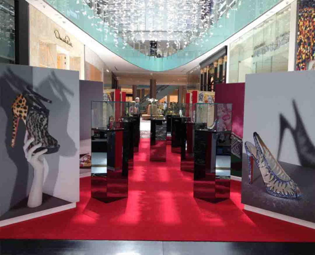 Red Exhibition Carpet Abu Dhabi