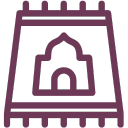 Mosque Carpet 22 Qibla Alignment