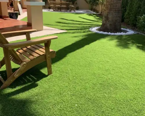 Bright Garden artificial turf for garden in Khalifa City