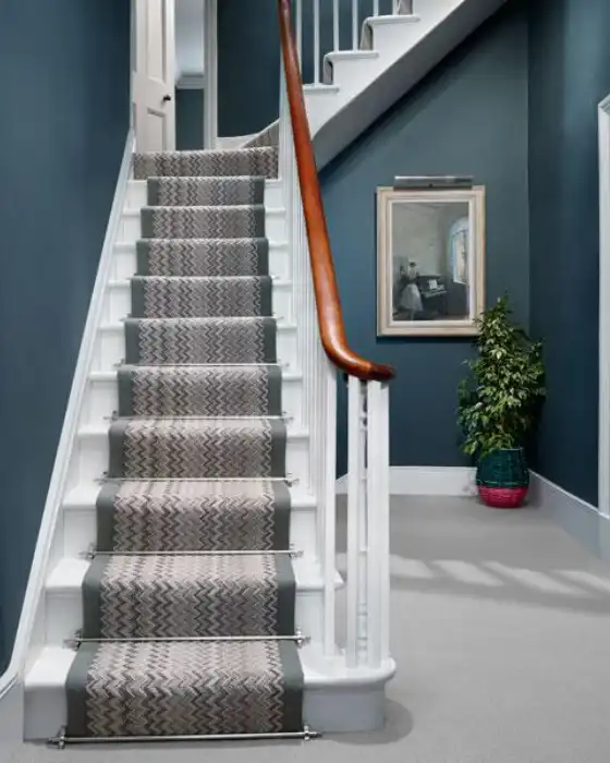 Grey Chevron carpet in Khalifa City