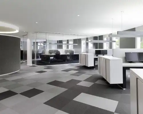 Grey Tone Carpet Tiles for Professional Workspaces