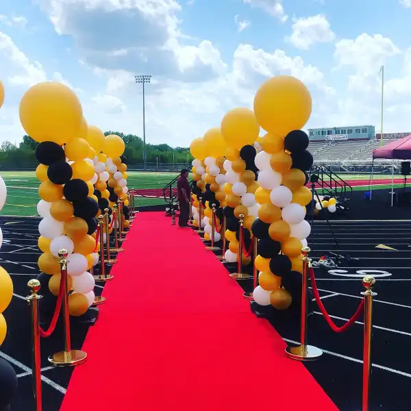 Outdoor Red Carpet Runner for Match opening serminer