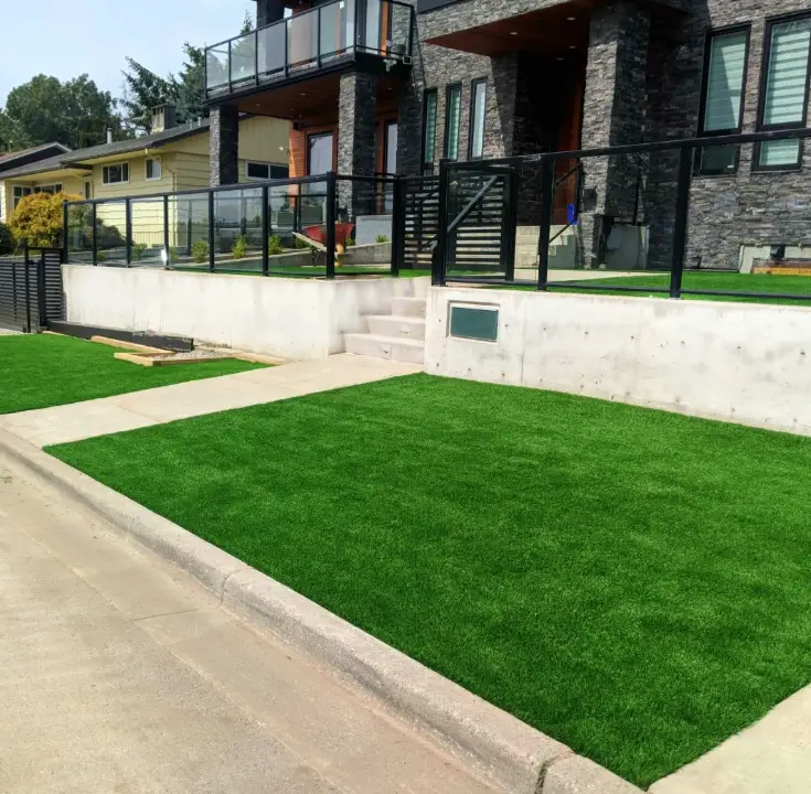 Premium Grass Blades Synthetic Artificial Turf Lush Grass in Dubai City