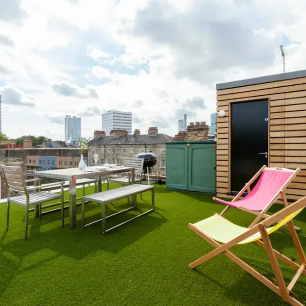 Urban Chill Rooftop Grass Deck in Al Reem Island