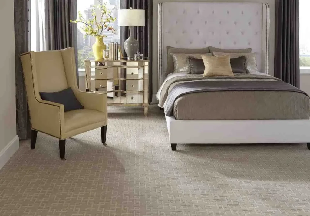 Apartment bedroom carpet