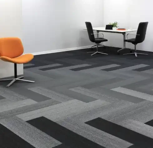 Grey-Herringbone-carpet-for-Office-in-Dubai