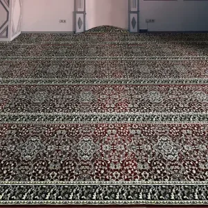 Maroon Masjid Carpet